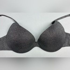 LS GLITTERY SLV Push-up, 36B *P1068